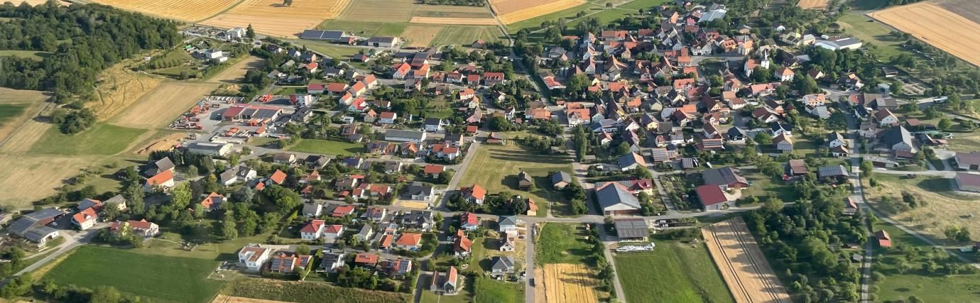 Schillingstadt Luftbild